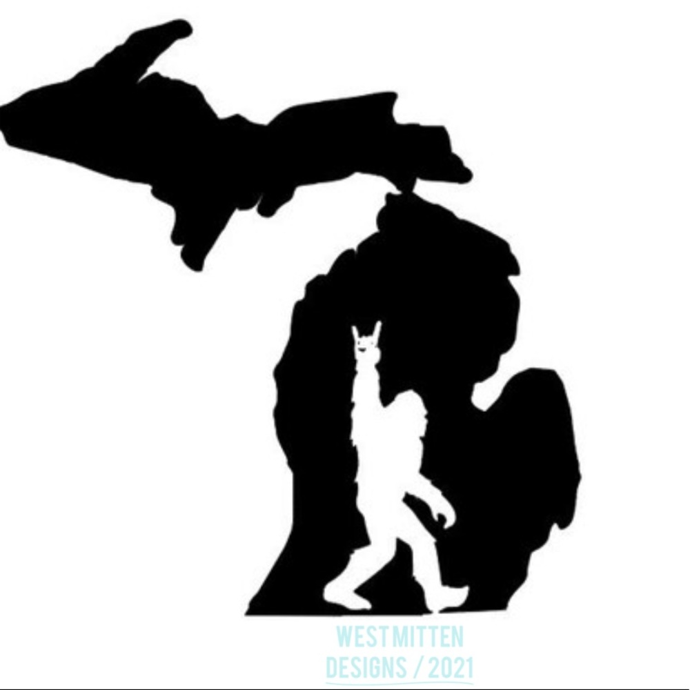 ✌🏽Michigan Big Foot Decal - Picture 2 of 3